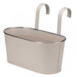 Smart Garden 30cm (12") Ivory Fence & Balcony Hanging Planter - Old Railway Line Garden Centre