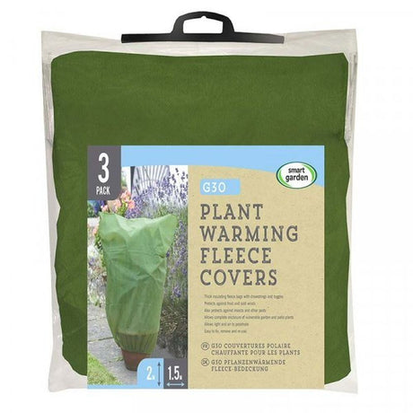 Smart Garden G30 Plant Warming Fleece Covers (Pack of 3) - Old Railway Line Garden Centre