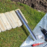 Smart Garden Galvanised Log Roll Stakes - Pack of 3 - Old Railway Line Garden Centre