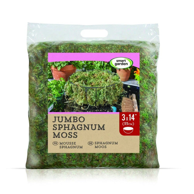 Smart Garden Jumbo Sphagnum Moss Hanging Basket Liner - Old Railway Line Garden Centre
