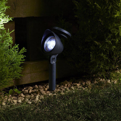 Smart Solar SuperBright Prima Spotlight Stake - Old Railway Line Garden Centre