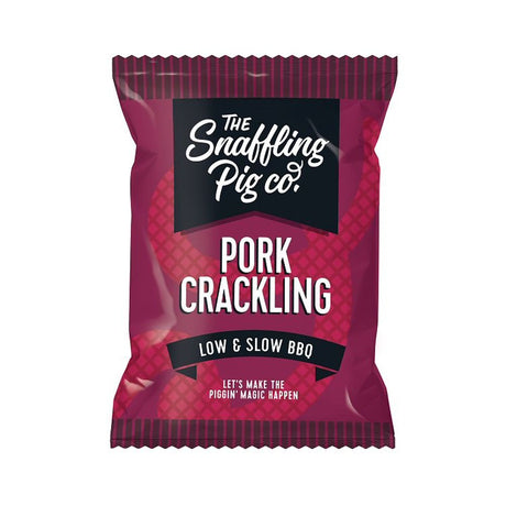Snaffling Pig Co. 45g Low & Slow BBQ Pork Crackling - Old Railway Line Garden Centre