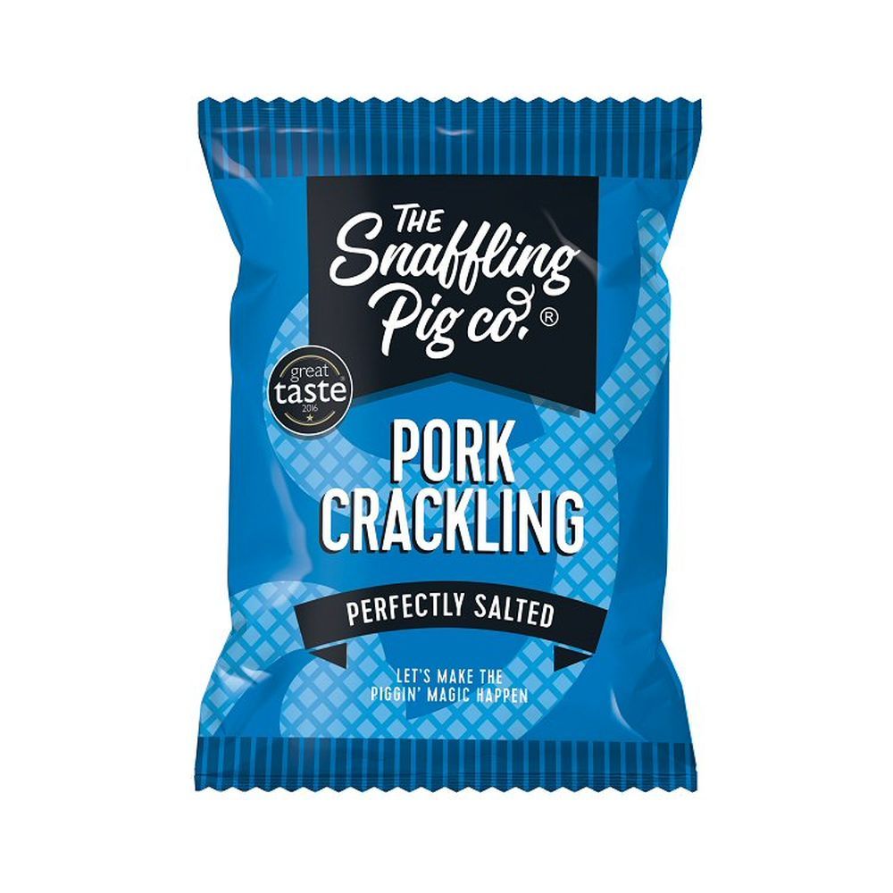 Snaffling Pig Co. 45g Perfectly Salted Pork Crackling - Old Railway Line Garden Centre