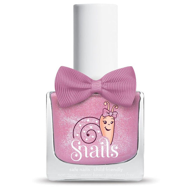 SNAILS 10ml Pink Glitter Bomb Nail Polish - Old Railway Line Garden Centre