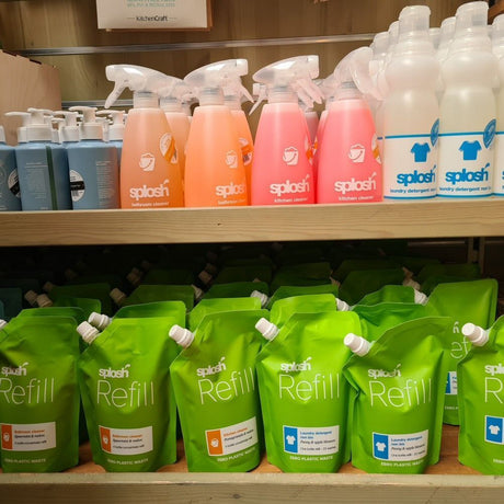 Splosh 430ml Peony & Apple Blossum Eco Non - Bio Fabric Conditioner Bottle - Old Railway Line Garden Centre
