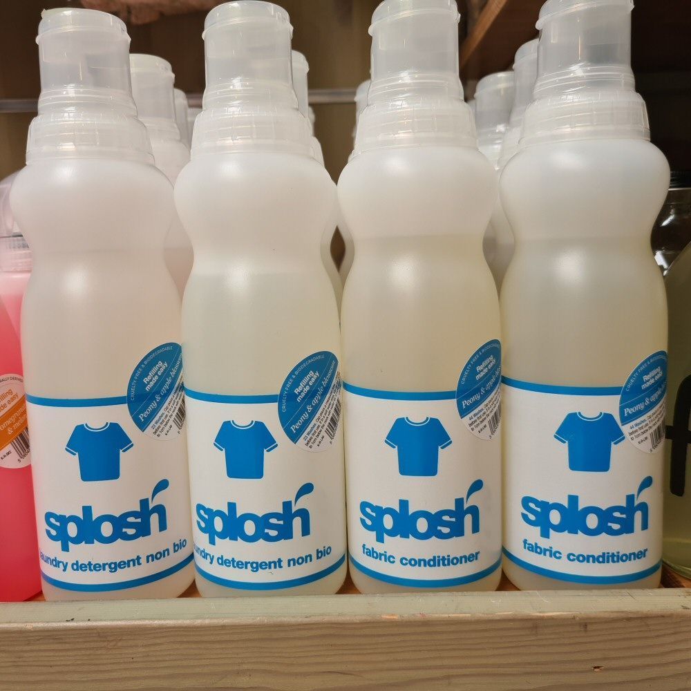 Splosh 430ml Peony & Apple Blossum Eco Non - Bio Fabric Conditioner Bottle - Old Railway Line Garden Centre