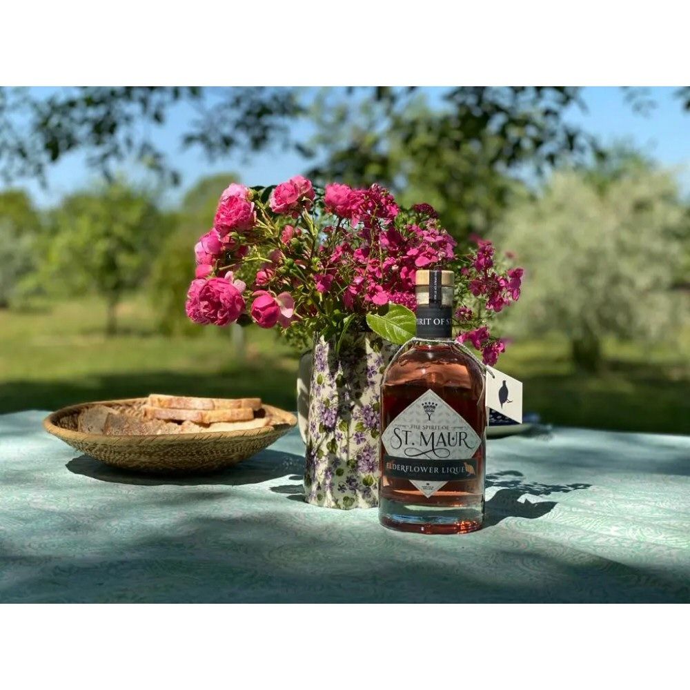 St Maur 70cl Elderflower Liqueur - Old Railway Line Garden Centre