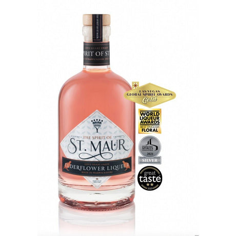 St Maur 70cl Elderflower Liqueur - Old Railway Line Garden Centre
