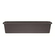 Stewarts 100cm Black Terrace Plastic Garden Trough - Old Railway Line Garden Centre