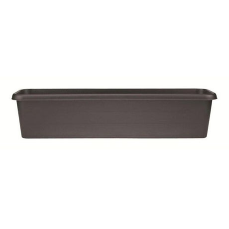 Stewarts 100cm Black Terrace Plastic Garden Trough - Old Railway Line Garden Centre
