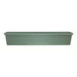 Stewarts 100cm Green Terrace Plastic Garden Trough - Old Railway Line Garden Centre