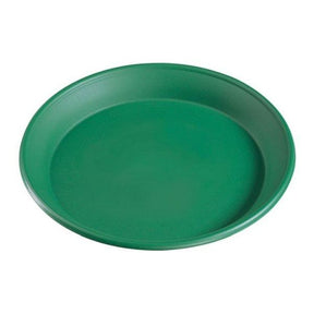 Stewarts 25cm Green Multi Purpose Plastic Saucer - Old Railway Line Garden Centre