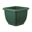 Stewarts 30cm Green Plastic Balconniere Square Planter - Old Railway Line Garden Centre