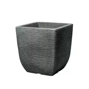 Stewarts 32cm Marble Green Cotswold Square Planter - Old Railway Line Garden Centre