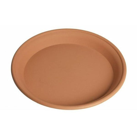 Stewarts 38cm Terracotta Multi Purpose Plastic Saucer - Old Railway Line Garden Centre