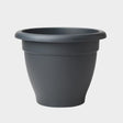 Stewarts 39cm Slate Grey Essentials Plastic Planter - Old Railway Line Garden Centre