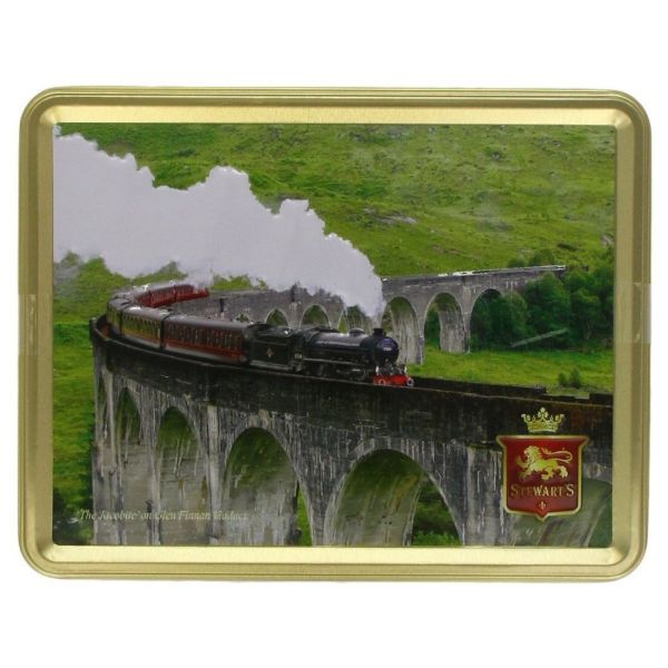 Stewarts 400g Shortbread in The Jacobite on Viaduct Tin