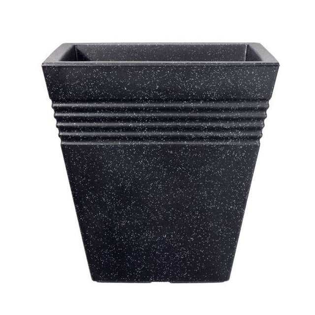 Stewarts 40cm Granite Piazza Square Planter - Old Railway Line Garden Centre