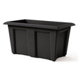 Stewarts 50cm Black Plastic Regency Trough - Old Railway Line Garden Centre