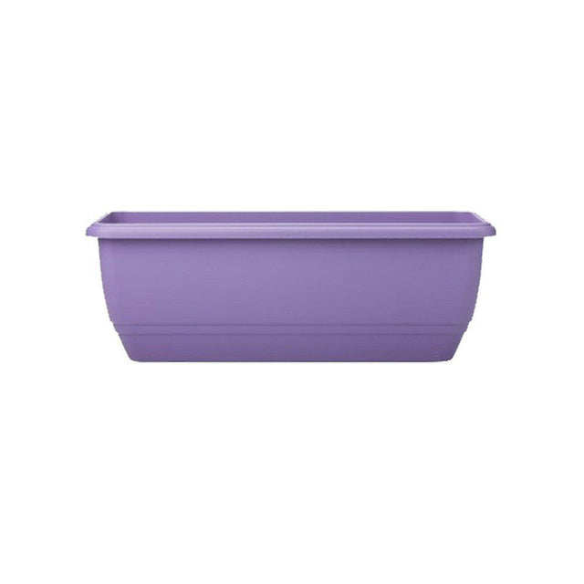 Stewarts 50cm Lavender Plastic Garden Patio Trough Planter - Old Railway Line Garden Centre