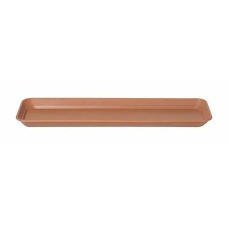 Stewarts 50cm Terracotta Balconniere Plastic Trough Tray - Old Railway Line Garden Centre