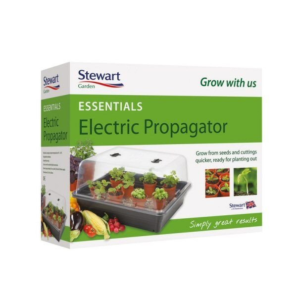 Stewarts 52cm Plastic Essentials 22 Watt Electric Propagator - Old Railway Line Garden Centre