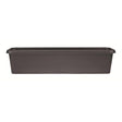 Stewarts 60cm Black Terrace Plastic Garden Trough - Old Railway Line Garden Centre