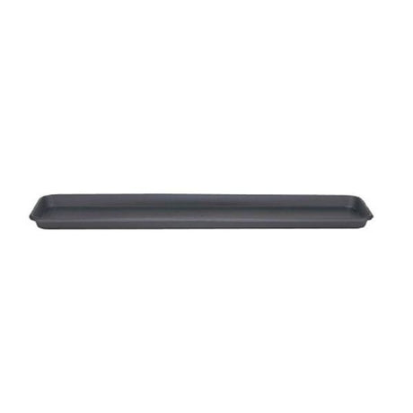 Stewarts 60cm Black Terrace Plastic Trough Tray - Old Railway Line Garden Centre