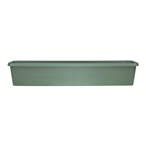 Stewarts 60cm Green Terrace Plastic Garden Trough - Old Railway Line Garden Centre