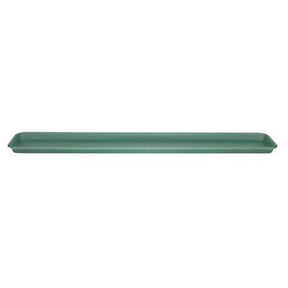 Stewarts 60cm Green Terrace Plastic Trough Tray - Old Railway Line Garden Centre