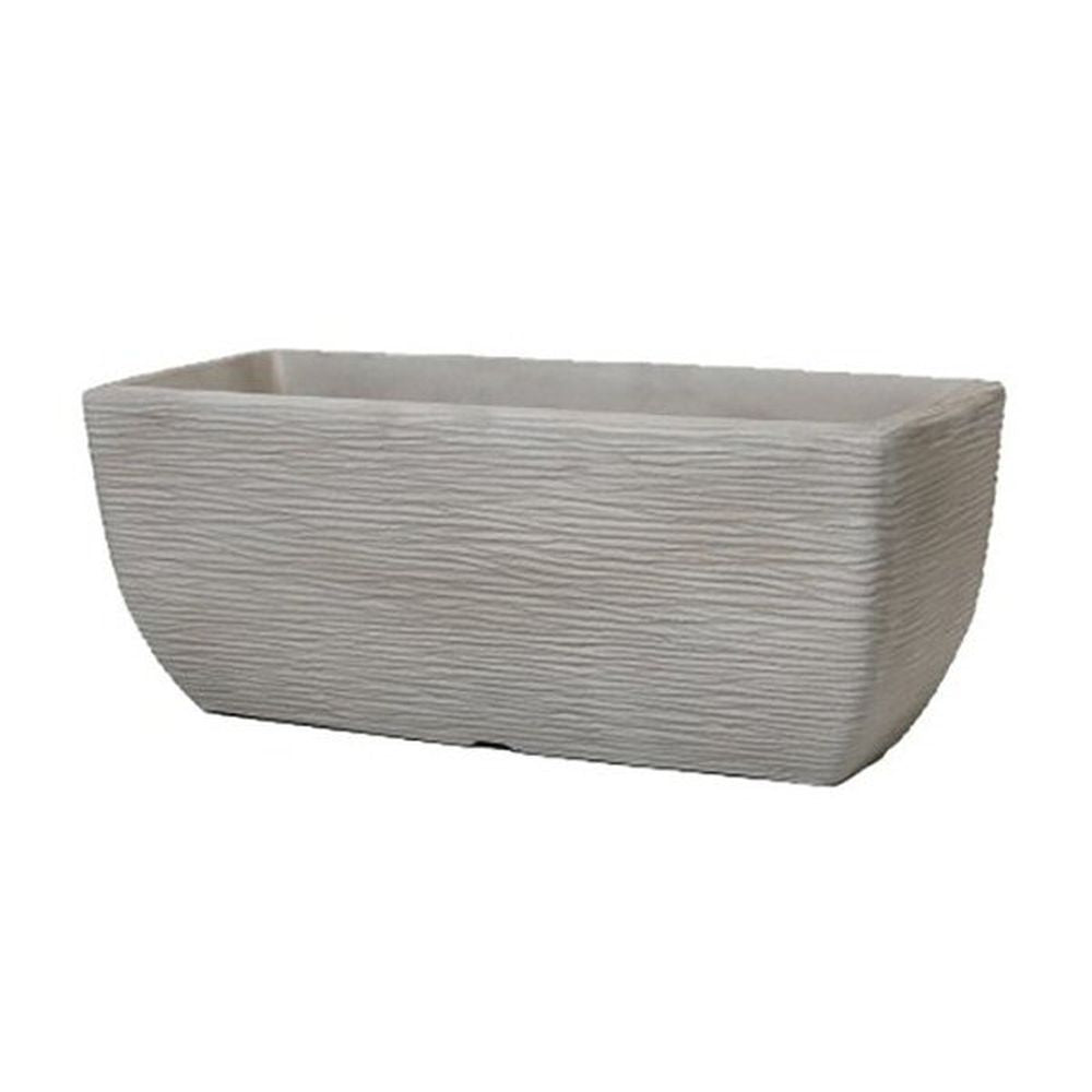 Stewarts 60cm Grey Cotswold Trough Planter - Old Railway Line Garden Centre