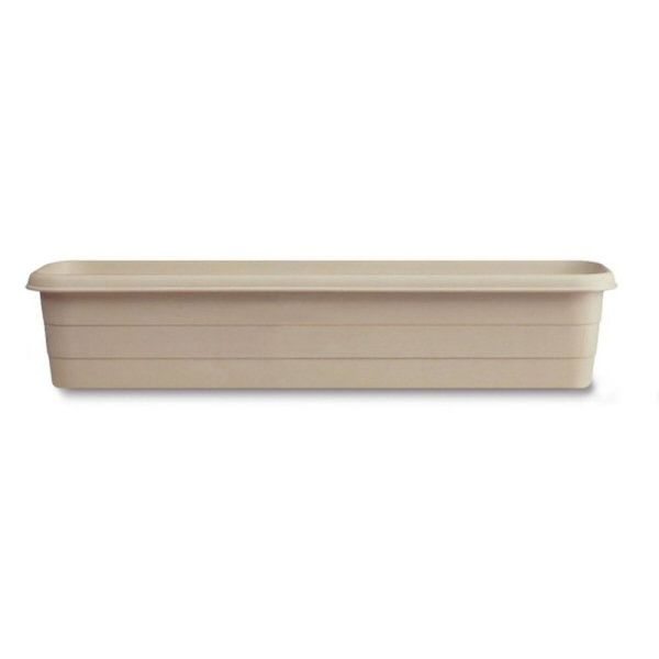 Stewarts 60cm Mocha Terrace Plastic Garden Trough - Old Railway Line Garden Centre