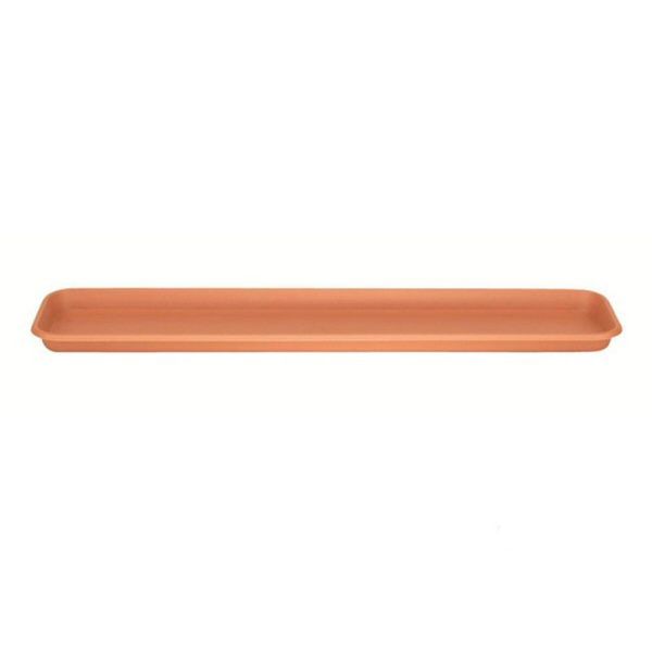 Stewarts 60cm Terracotta Terrace Plastic Trough Tray - Old Railway Line Garden Centre