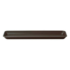 Stewarts 70cm Black Balconniere Plastic Trough Tray - Old Railway Line Garden Centre