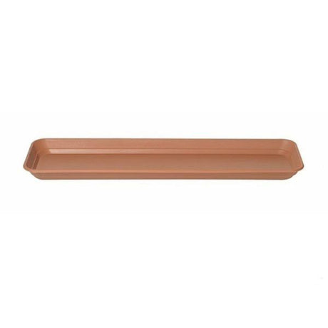 Stewarts 70cm Terracotta Balconiere Plastic Trough Tray - Old Railway Line Garden Centre
