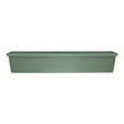Stewarts 80cm Green Terrace Plastic Garden Trough - Old Railway Line Garden Centre