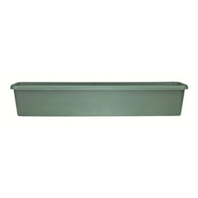 Stewarts 80cm Green Terrace Plastic Garden Trough - Old Railway Line Garden Centre