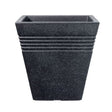 Stewarts Granite Piazza Square Plastic Planter - Old Railway Line Garden Centre