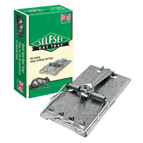 STV Self Set Rat Trap - Old Railway Line Garden Centre