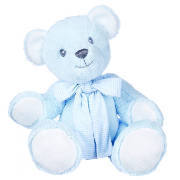 Suki 43.2cm Hug - A - Boo Blue Bear - 10086 - Old Railway Line Garden Centre