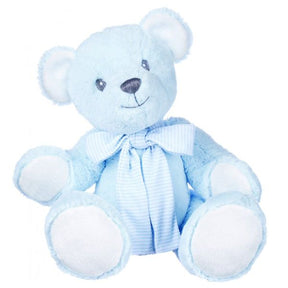 Suki 43.2cm Hug - A - Boo Blue Bear - 10086 - Old Railway Line Garden Centre