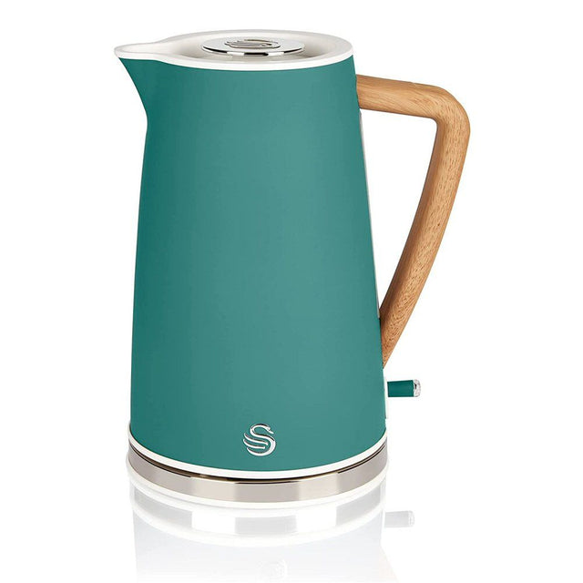 Swan 1.7L Green Nordic Jug Kettle - Old Railway Line Garden Centre