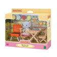 Sylvanian Families BBQ Picnic Set - Elephant Girl - 5640 - Old Railway Line Garden Centre