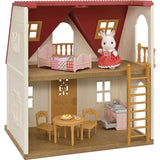 Sylvanian Families Red Roof Cosy Cottage - Old Railway Line Garden Centre