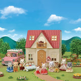 Sylvanian Families Red Roof Cosy Cottage - Old Railway Line Garden Centre