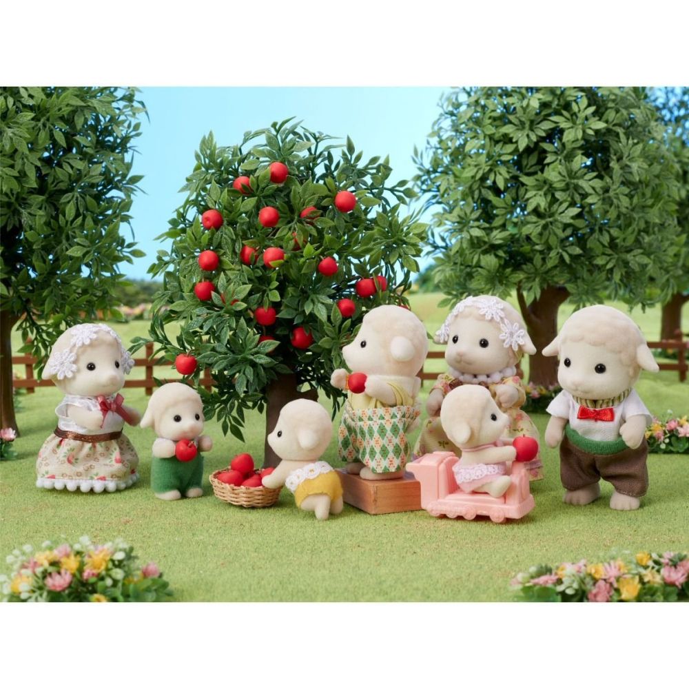 Sylvanian Families Sheep Twins - 5621 - Old Railway Line Garden Centre