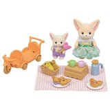Sylvanian Families Sunny Picnic Set Fennec Fox Sister & Baby - 5698 - Old Railway Line Garden Centre