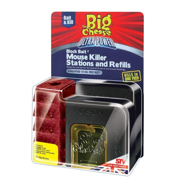 The Big Cheese Ultra Power Bait Block - Old Railway Line Garden Centre