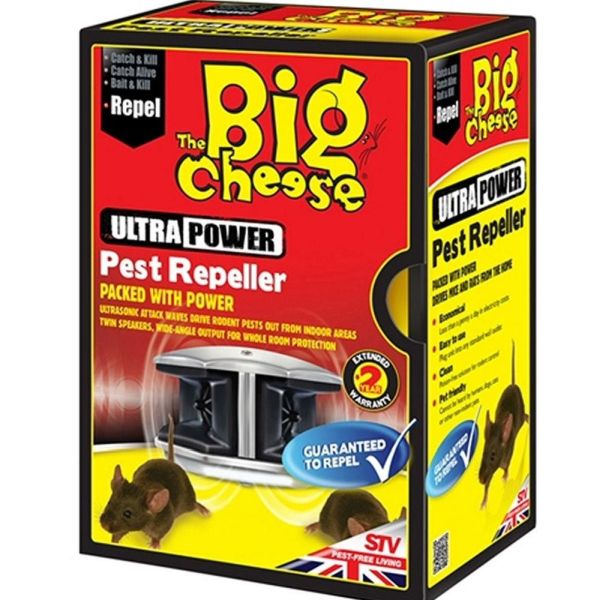 The Big Cheese Ultra Power Rodent Pest Repeller - Old Railway Line Garden Centre
