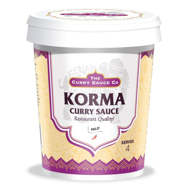 The Curry Sauce Co. 475g Korma Curry Sauce - Old Railway Line Garden Centre